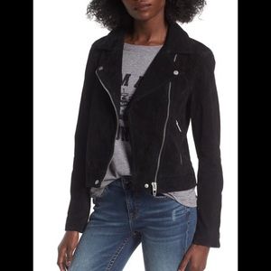 BLANKNYC Suede Moto Jacket